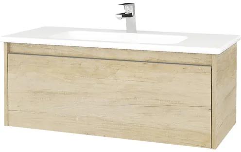 Kúpeľňová skrinka s umývadlom Dřevojas Bono 96x39 cm Nebraska umývadlo Euphoria 203726