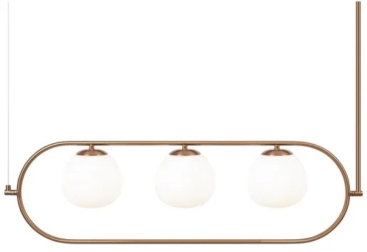 Maytoni MOD221PL-03BS - Luster na tyči ERICH 3xE14/40W/230V medená