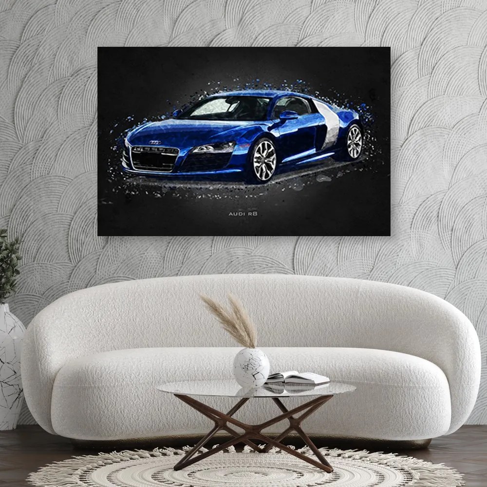 Gario Obraz na plátne Audi R8 - Gab Fernando Rozmery: 60 x 40 cm