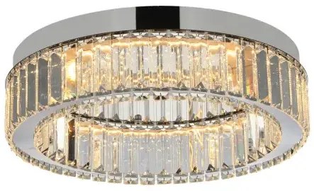 Luxusné stropne svietidlo Spark 40 stmievateľné Chrome