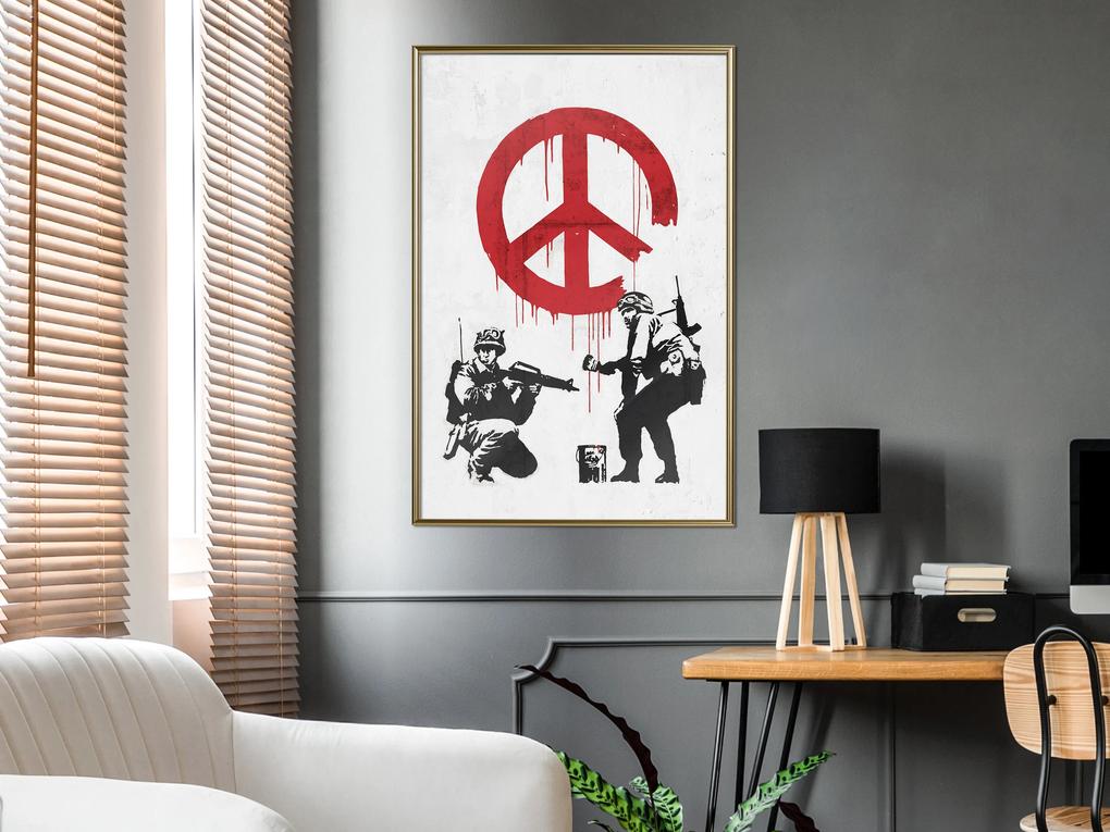 Artgeist Plagát - War and Peace [Poster] Veľkosť: 40x60, Verzia: Čierny rám
