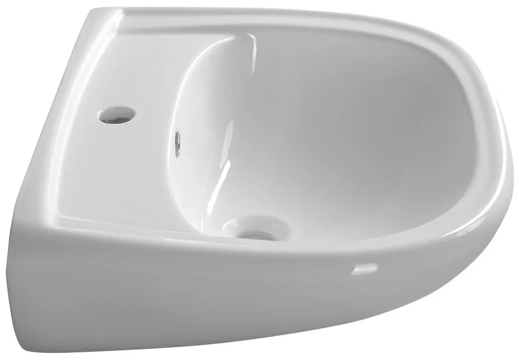 Aqualine Aqualine, Keramické umývadlo 56x44cm, 17561