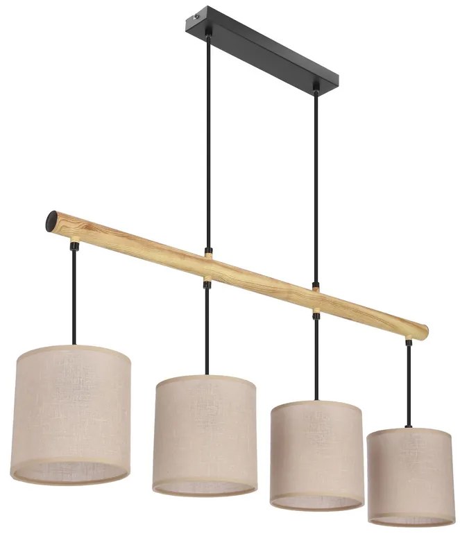 Candellux Závesný luster Combi pre žiarovku 4x E27 34-38401
