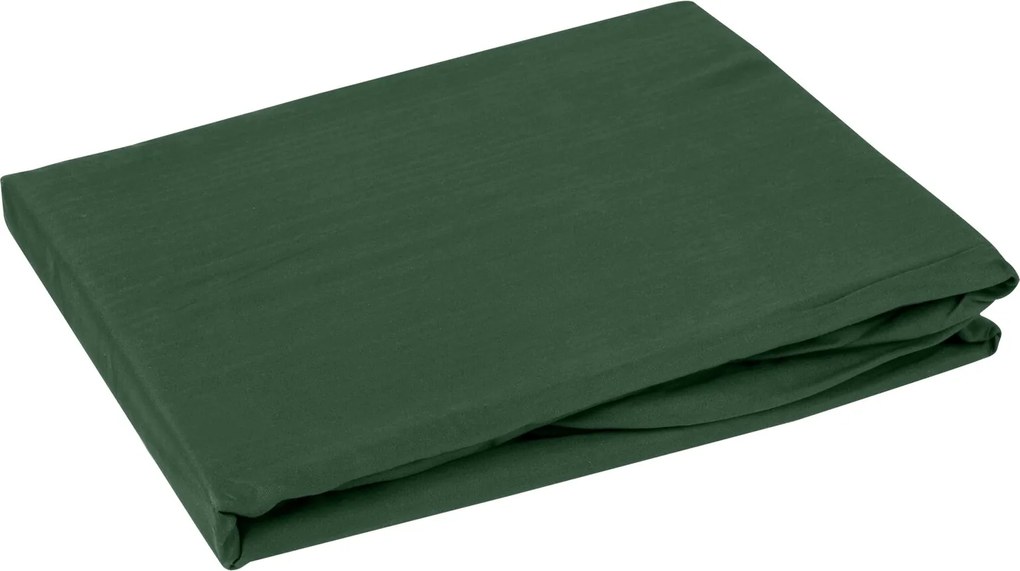 MAKOSATÉNOVÉ PRESTIERADLO DINA 140X200 CM TMAVOZELENÉ