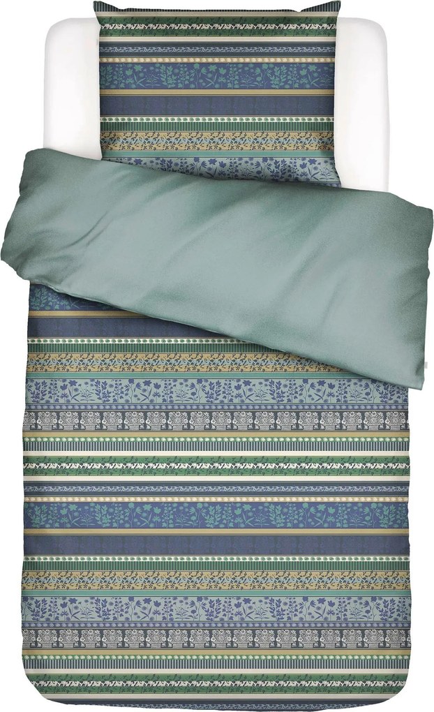 XXXLutz POSTEĽNÁ BIELIZEŇ, flanel, zelená, 140/200 cm Essenza - Obliečky & plachty - 003677071002