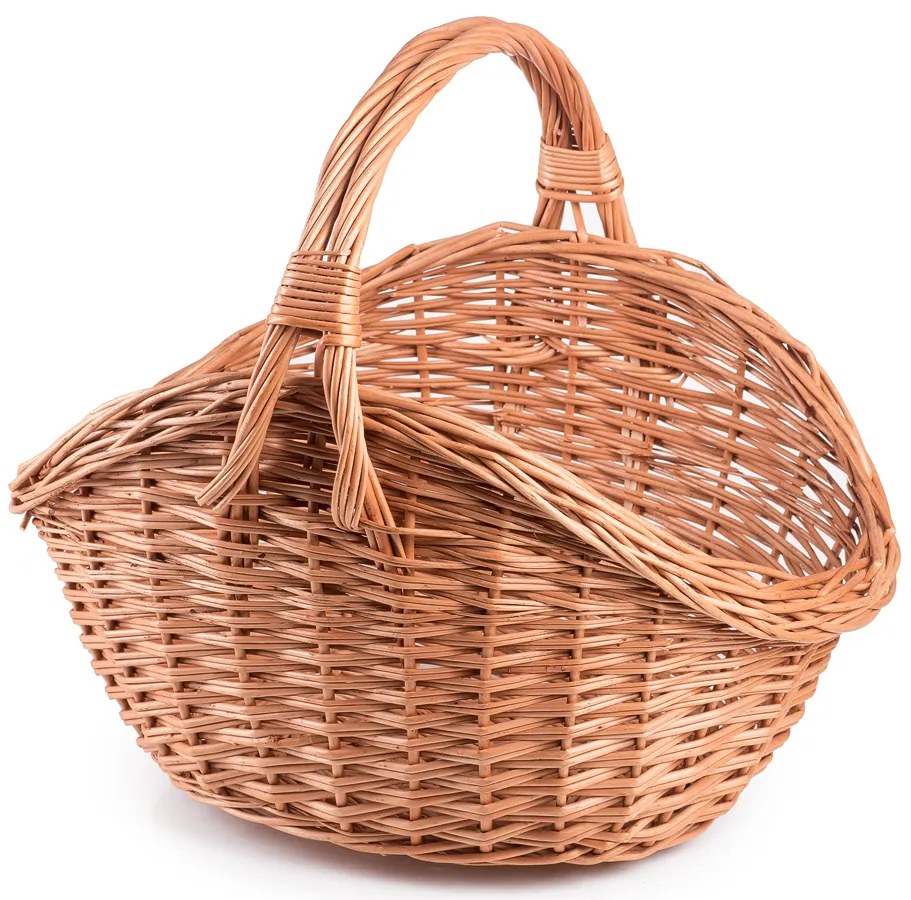 Nákupný kôš prútený Mama II.š. 40 x hl. 28 x v. 22/36(cm)