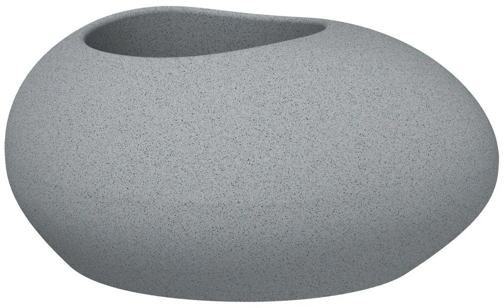 Scheurich Kvetináč Flow (kamenistá sivá, Ø 73 cm x 35 cm)  (100251685)