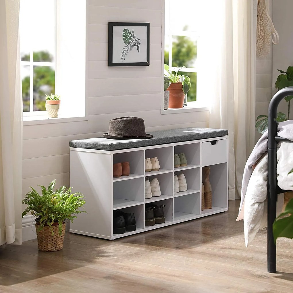 Dekorstudio Skrinka na topánky so sedadlom - LHS24W01