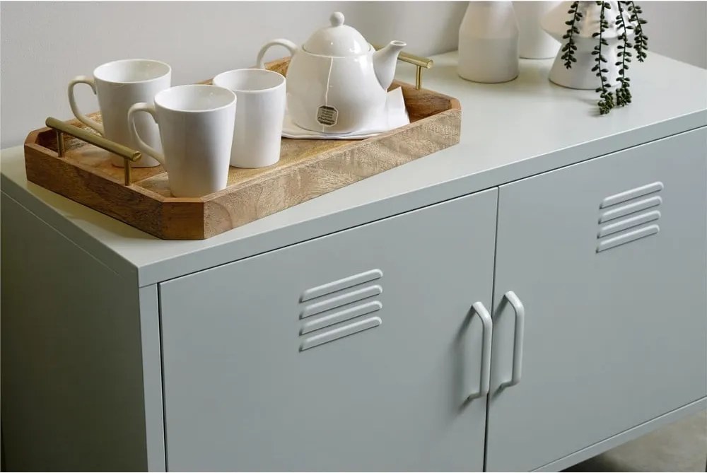 Zelená kovová skrinka 100x64x40 cm Mission District – Støraa