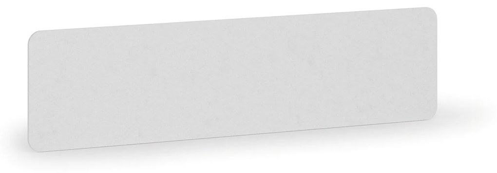 Akustická nástenka 160 x 40 cm, biela
