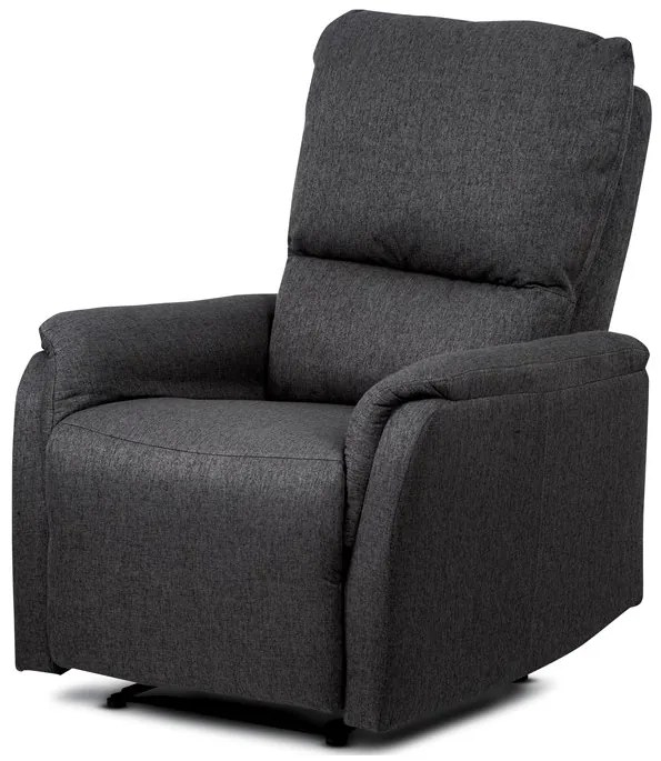 BONTEC Polohovacie kreslo, sivá, látka, TV-5060 GREY2 Farba: Šedá