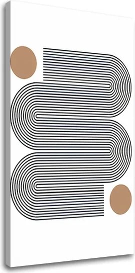 Obraz na plátne ABSTRAKTNÉ ČIARY 001