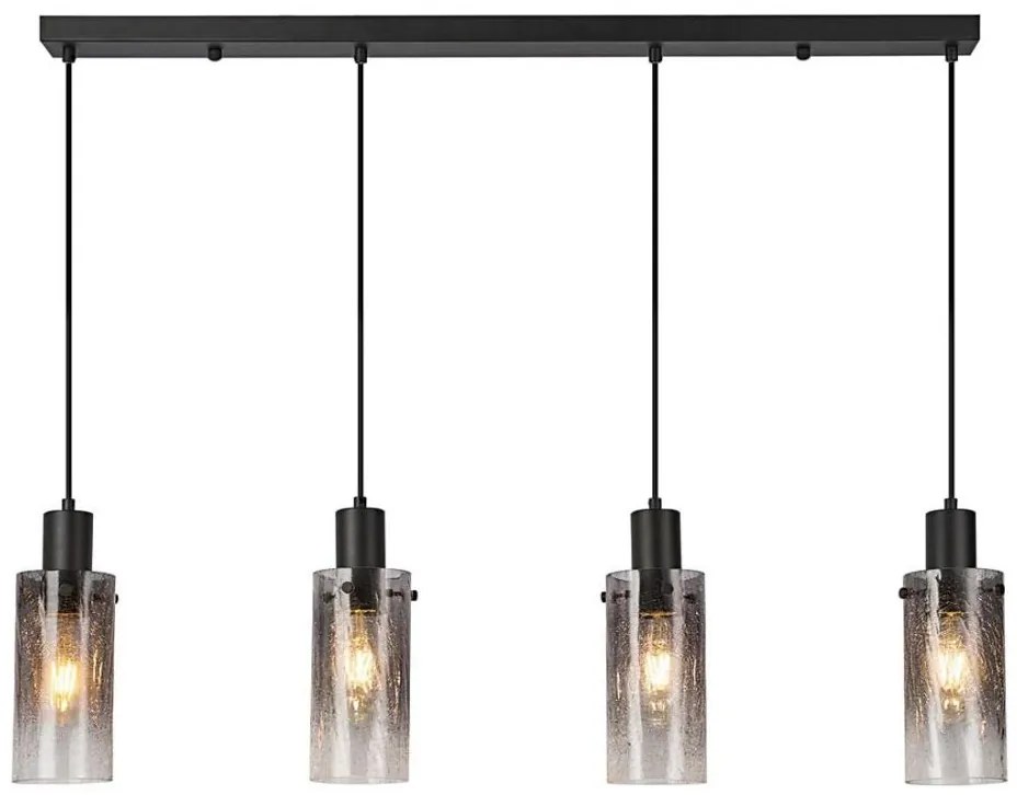 Rabalux 72039 - Luster na lanku FUMEA 4xE27/60W/230V