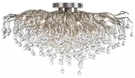 Paul Neuhaus 8092-55 - Prisadený luster ICICLE 14xG9/40W/230V priemer 100 cm chróm
