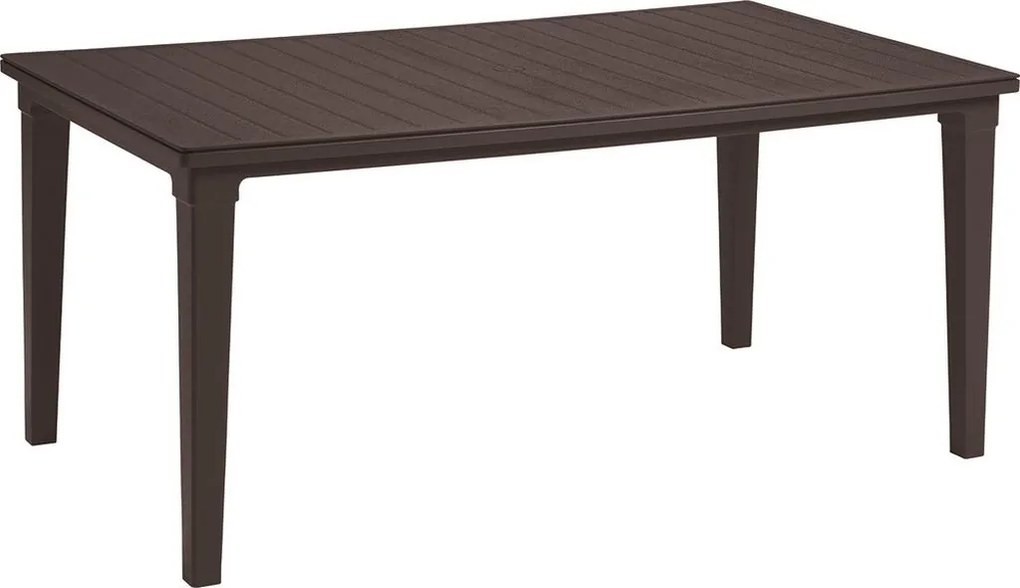 ALLIBERT FUTURA Záhradný stôl, 165 x 95 x 75 cm, hnedá 17197868