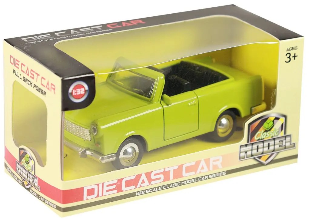 RAPPA Kovové autíčko Trabant 601 - kabriolet - Rappa