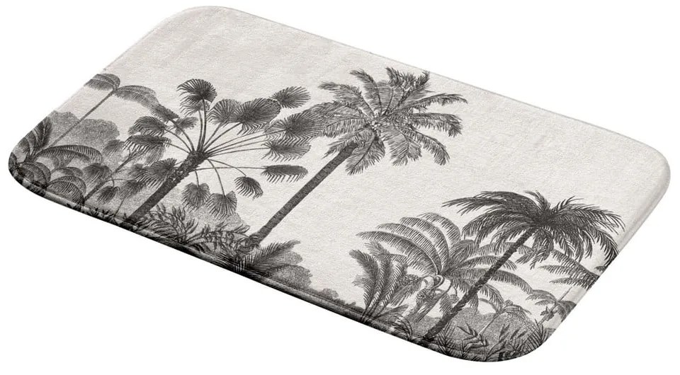 Čierno-béžová kúpeľňová predložka 45x75 cm Cocoty – douceur d'intérieur