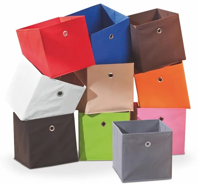 Skladací úložný box Winny - oranžová
