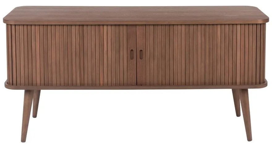 Hnedá komoda s posuvnými dvierkami Zuiver Barbier