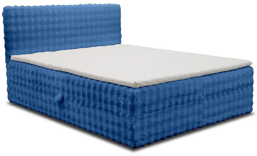 Posteľ Calipso VI 160x200 Bubble 88 námornícka modrá