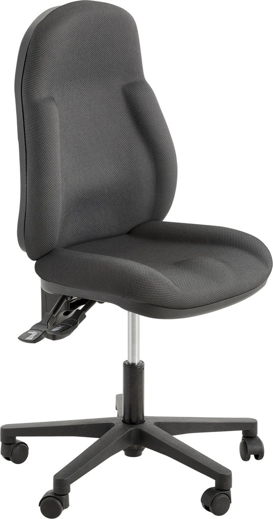 XXXLutz OTOČNÁ STOLIČKA, antracitová - Online Only kancelárie - 001319015304