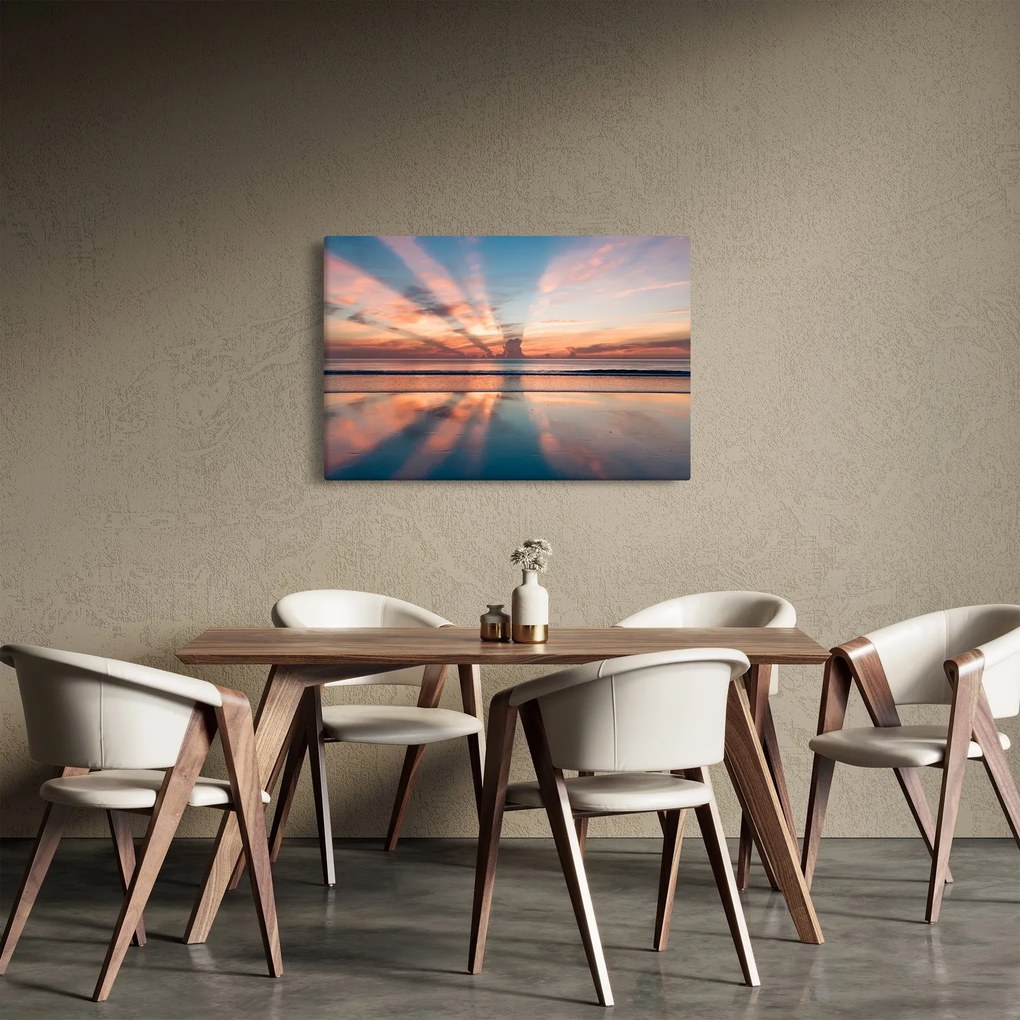 Obraz slnečných lúčov nad Daytonskú pláži (90x60 cm)