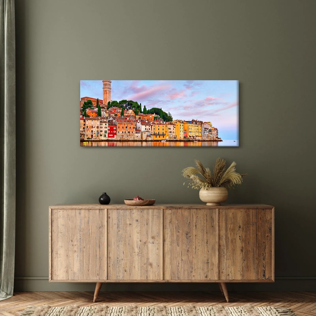 Obraz - Rovinj, Chorvátsko (120x50 cm)