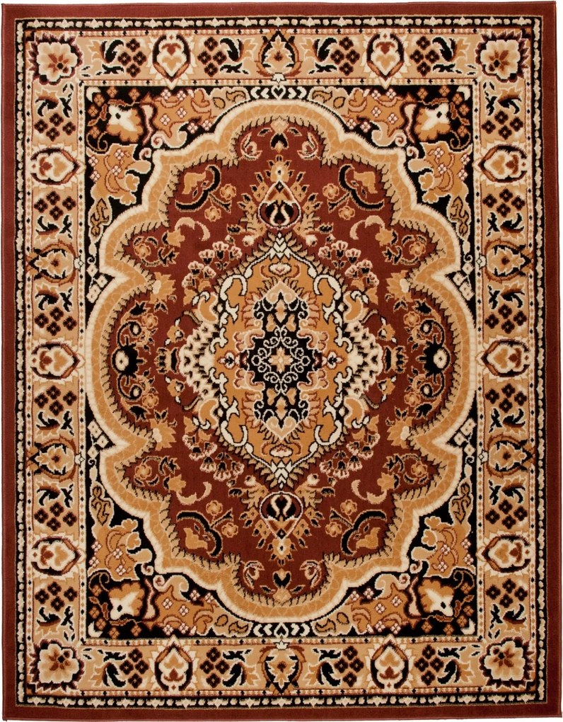 TA Koberec E951A HNEDÝ ATLAS PP Rozmer: 140x200 cm