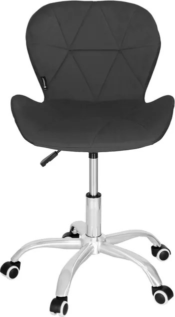 Springos kancelárska stolička – otočná stolička na kolieskach pre prácu a štúdium Farba: sivá