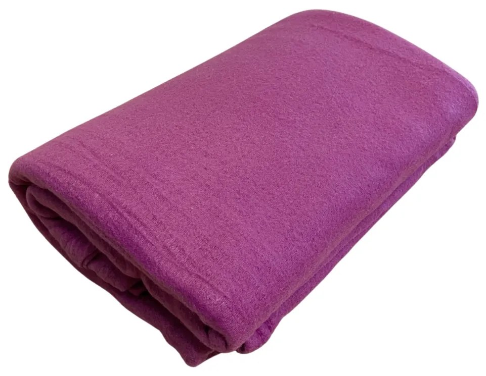 Deka Fleece Fialová 150x200cm TiaHome