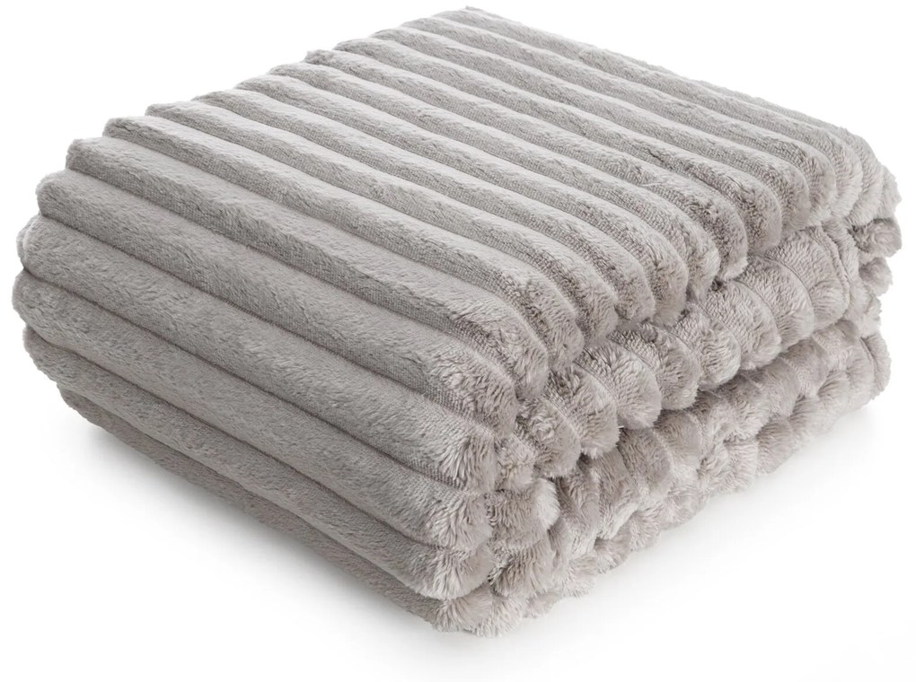 DEKA Z MIKROFLANELU SOFT 200X220 CM BÉŽOVÁ