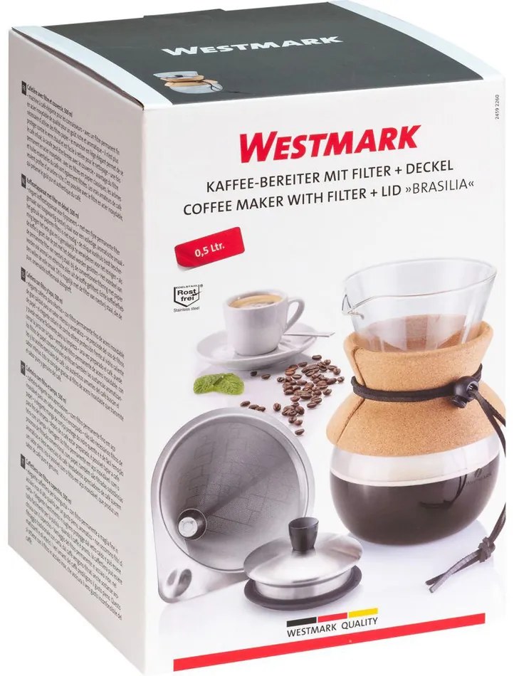Westmark Kávovar na prekvapkávanú kávu BRASILIA, 500 ml