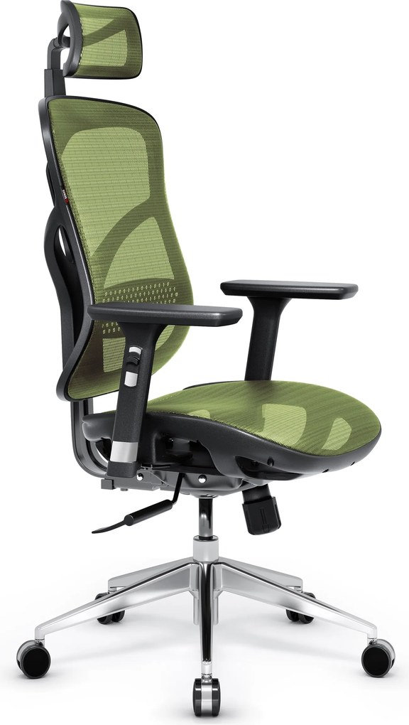 Ergonomické kreslo Diablo V-Basic, čierno-zelené