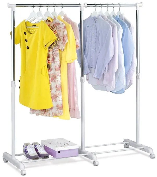 Autronic BONTEC Stojan na šaty, kov, čierna, ABD-1214 BK Farba: Čierna