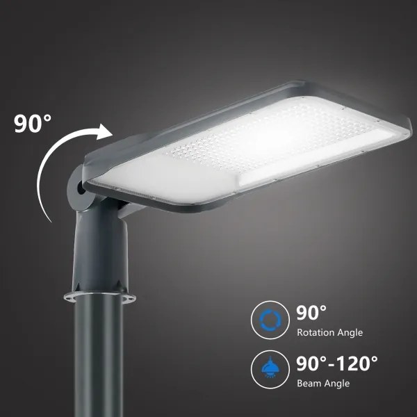 BRILAGI-LED Vonkajšie svietidlo so stĺpom a 4 m káblom URBANLIGHT LED/200W/230V antracit IP65