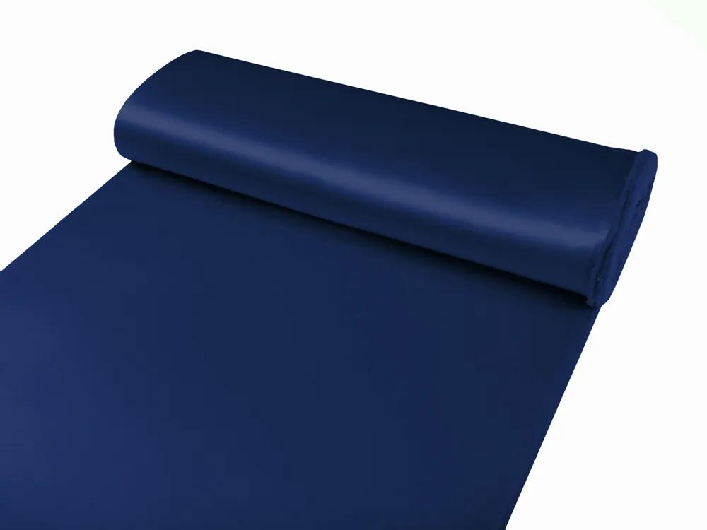 Biante Saténový záves LUX-L047 Námornícka modrá 140x220 cm