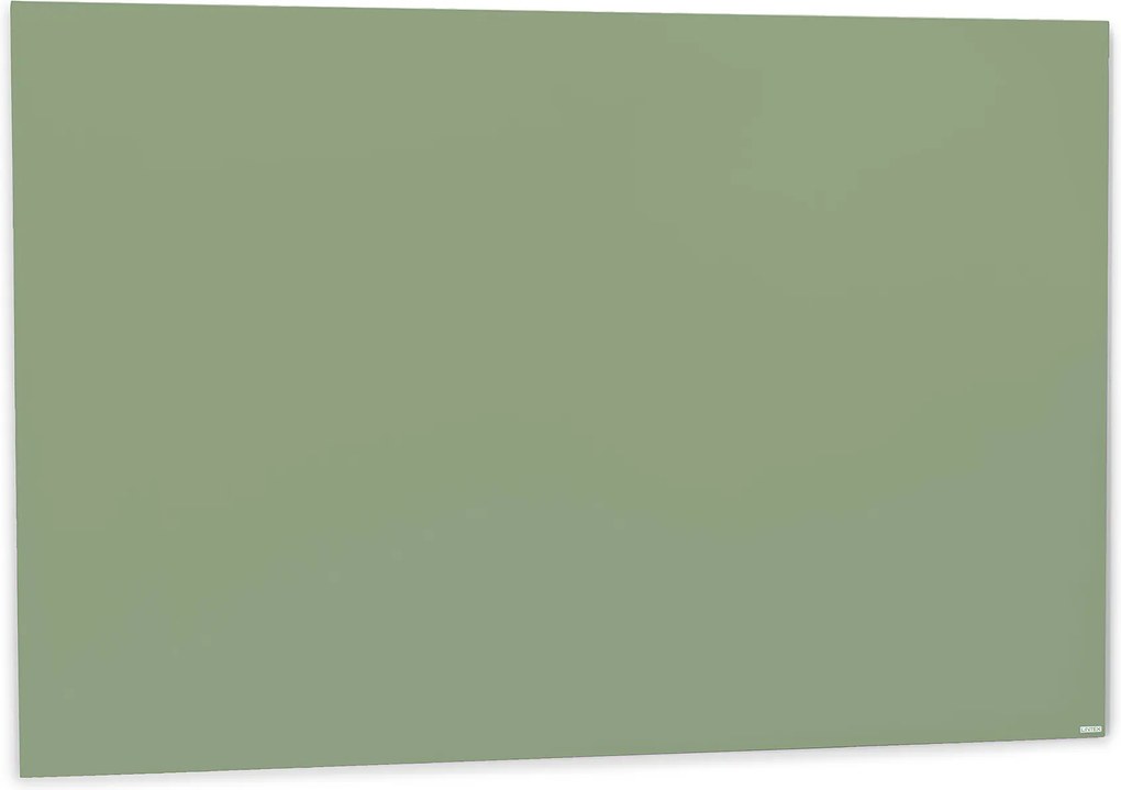 Sklenená magnetická tabuľa Stella, 1500x1000 mm, pastelová zelená