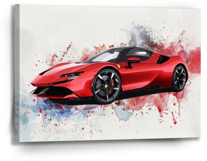 Sablio Obraz Ferrari Paint - 90x60 cm