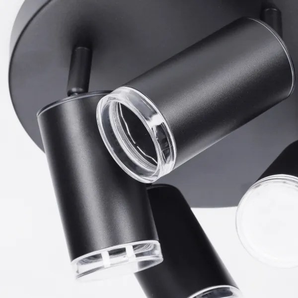 BRILAGI - Kúpeľňové bodové svietidlo SELE AQUA 4xGU10/30W/230V IP44 čierna