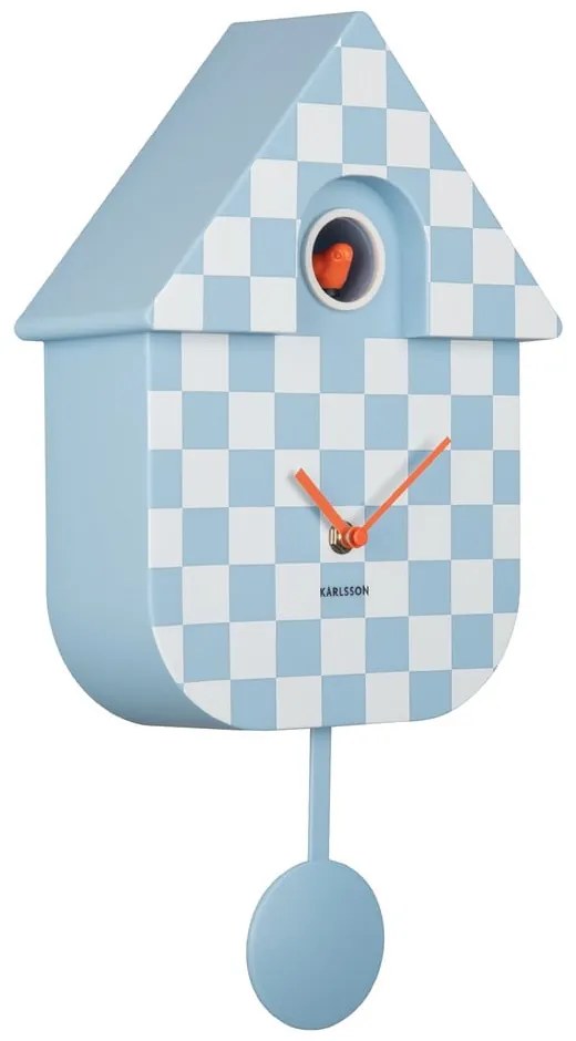 Kyvadlové nástenné hodiny Modern Cuckoo – Karlsson