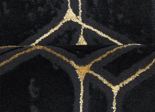 Koberce Breno Kusový koberec MARMARIS 405/black, čierna, viacfarebná,160 x 230 cm
