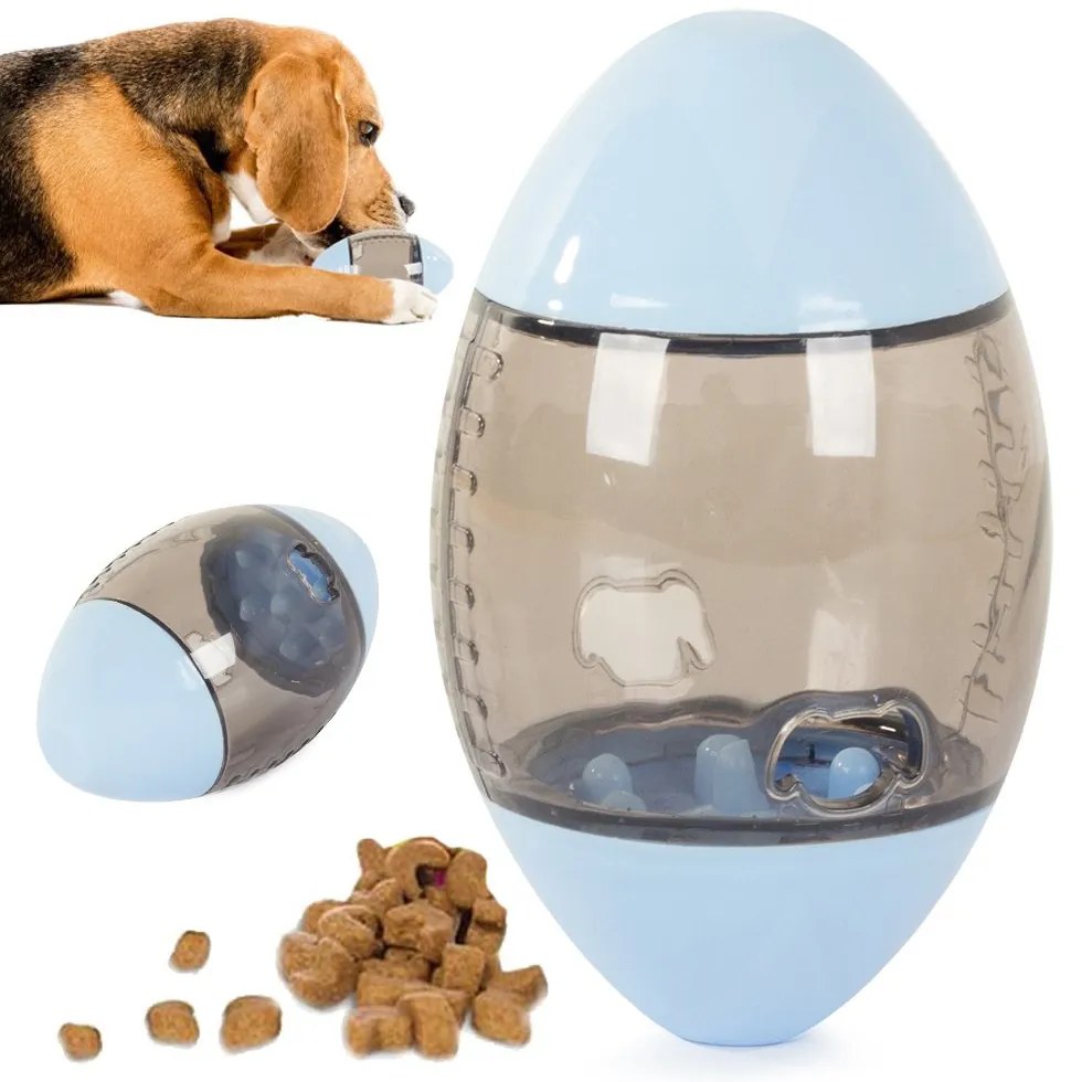 Verk Interaktivní hračka pro psy na pamlsky zpomalovací, modrá