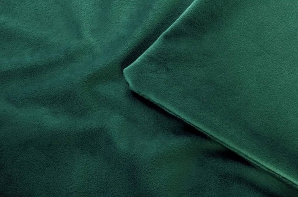 Dekoračná obliečka na vankúš VELVET 40x40 cm, tmavozelený