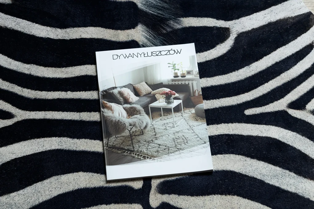 Koberec syntetická koža Zebra,