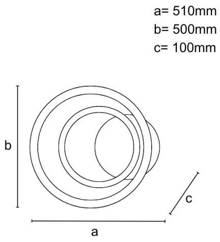 LED Stmievateľné stropné svietidlo LED/55W/230V 3000-6500K + diaľkové ovládanie