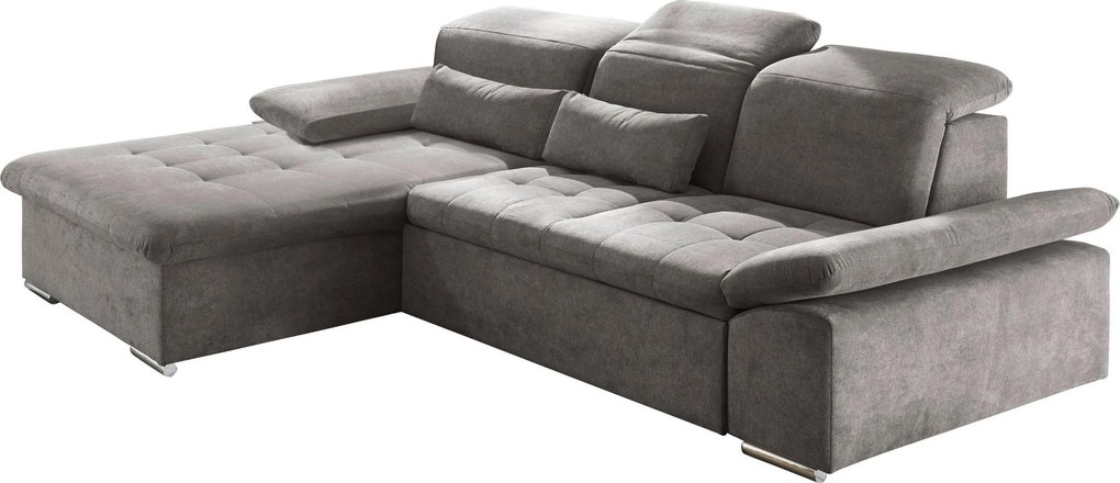 XXXLutz ROHOVÁ SEDAČKA, textil, kompozitné drevo, bahenná hnedá MID.YOU - Sedačky - 002220026702