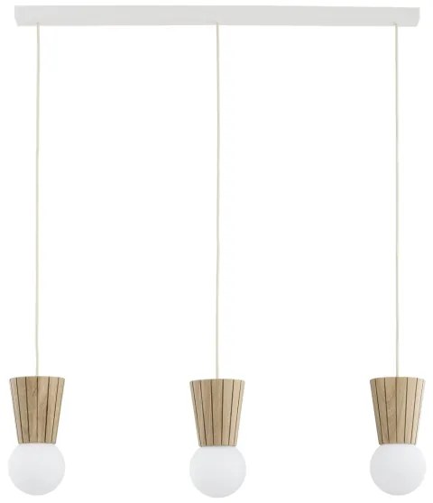 Argon 6357 - Kúpeľňový luster na lanku VOLANTE 3xG9/6W/230V IP44 béžový