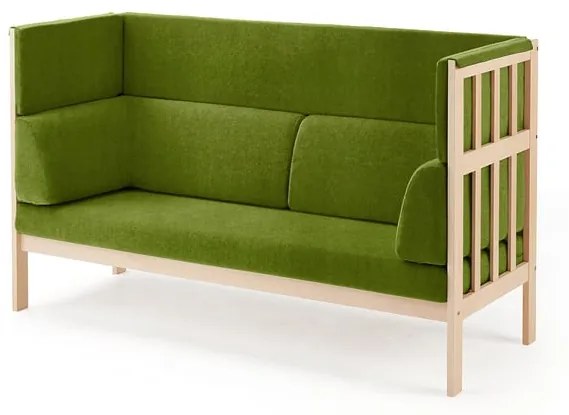 Pohovka KIM SILENCE, látka Medley, limetková zelená