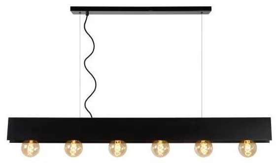 Lucide 30474/06/30 - Luster na lanku SURTUS 6xE27/60W/230V