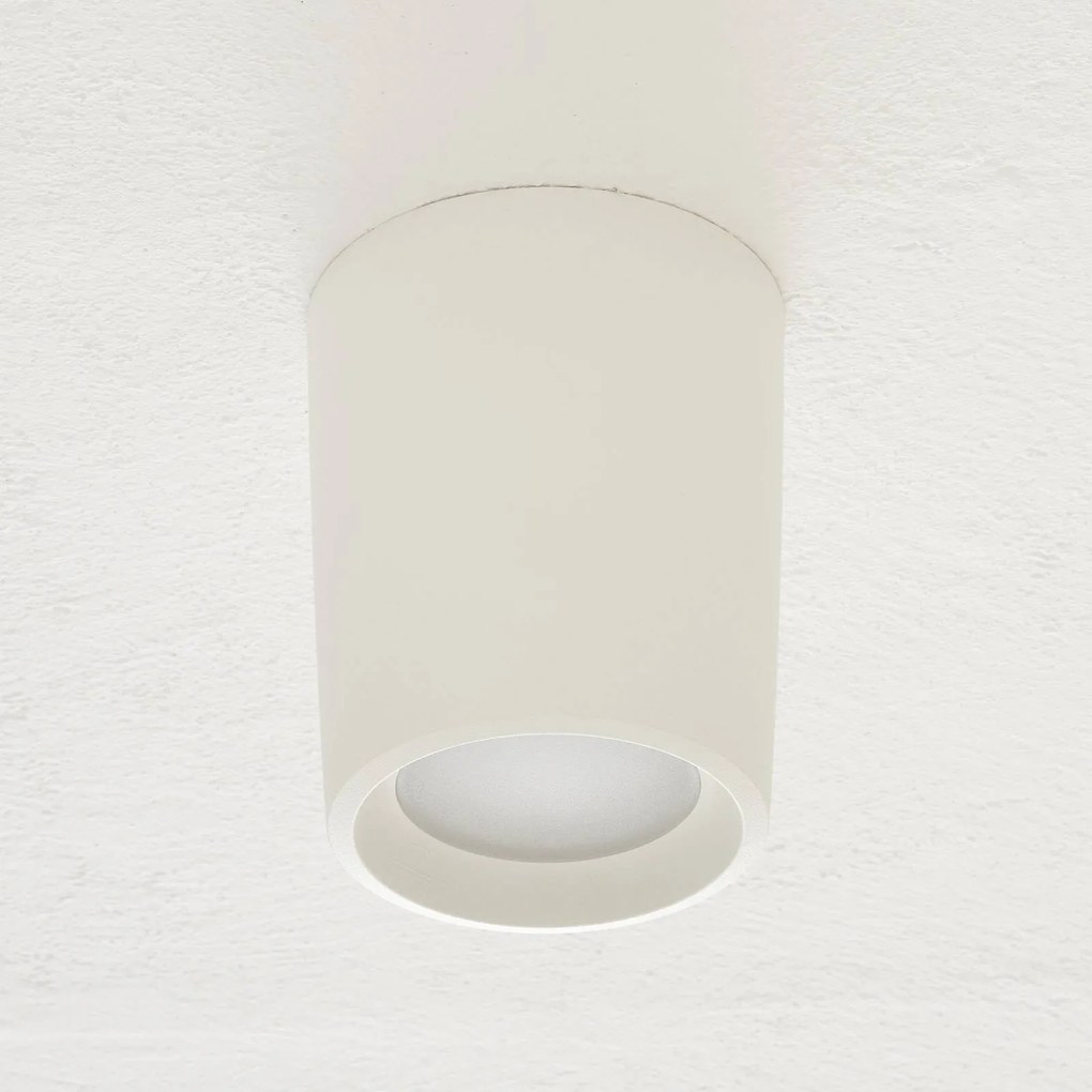 Vstavaná downlight lampa Livia Ø 18 cm biela/matná